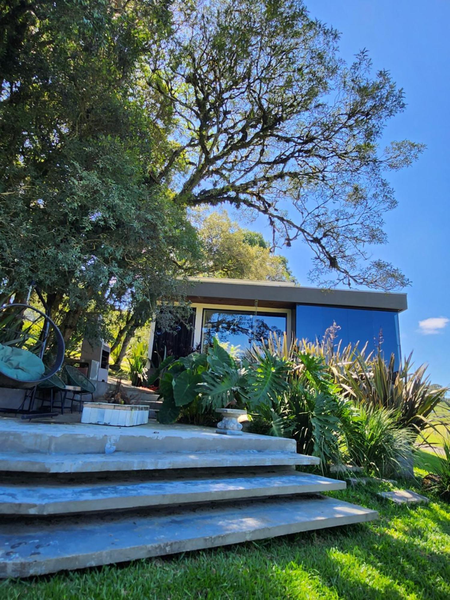 La Contemporanea Cabanas Prox A Cidade Vista Para Ponto Turistico Urubici Eksteriør billede